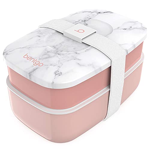 Image of Bentgo Classic Stackable 3-Compartment Adult Bento-Style Lunch Box