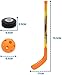 Hockey Toy Sports Kids Hockey Game Ice Hockey and Hockey 2-in-1 Game (Black Storage Bag)