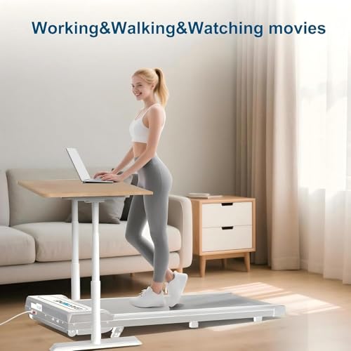 Image of BARWING Foldable Incline Walking Pad 3.0 /3.5 HP Treadmills for Home, 7.5 /8.5 MPH Under Desk Treadmill with Handles, Foldable Treadmill with Quiet Brushless, 330 LBS Weight Capacity