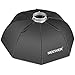 Neewer 60 cm Octagonal Softbox and Beauty Dish Photo Studio Combination with Bowens Speedring for Bowens, Perfect for Portrait, Product Photography and Video Shooting