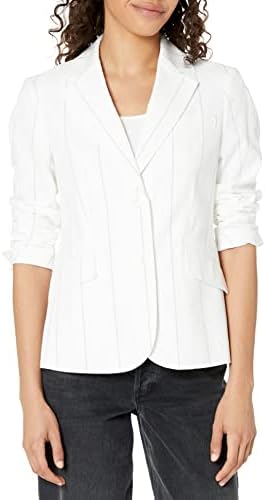 Anne Klein Women's Two Button Notch Collar Jacket