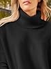 LILLUSORY Oversized Turtleneck Pullover Sweater Wo... #1