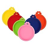 BESPORTBLE 6pcs Professional Pet Food Can Lids Sealing Jar Lids for Can Covers Reusable Air-Tight for Daily Use