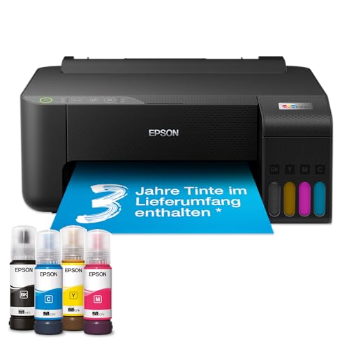Epson EcoTank ET-1810 A4-Wi-Fi-Tintentankdrucker, mit einem im Lieferumfang enthaltenen Vorrat an...