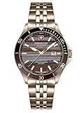 Swiss Military Hanowa SMWGH0008310 Flagship Tiger Iron Orologio da uomo 42 mm Swiss Made in acciaio inox 10 ATM vetro zaffiro