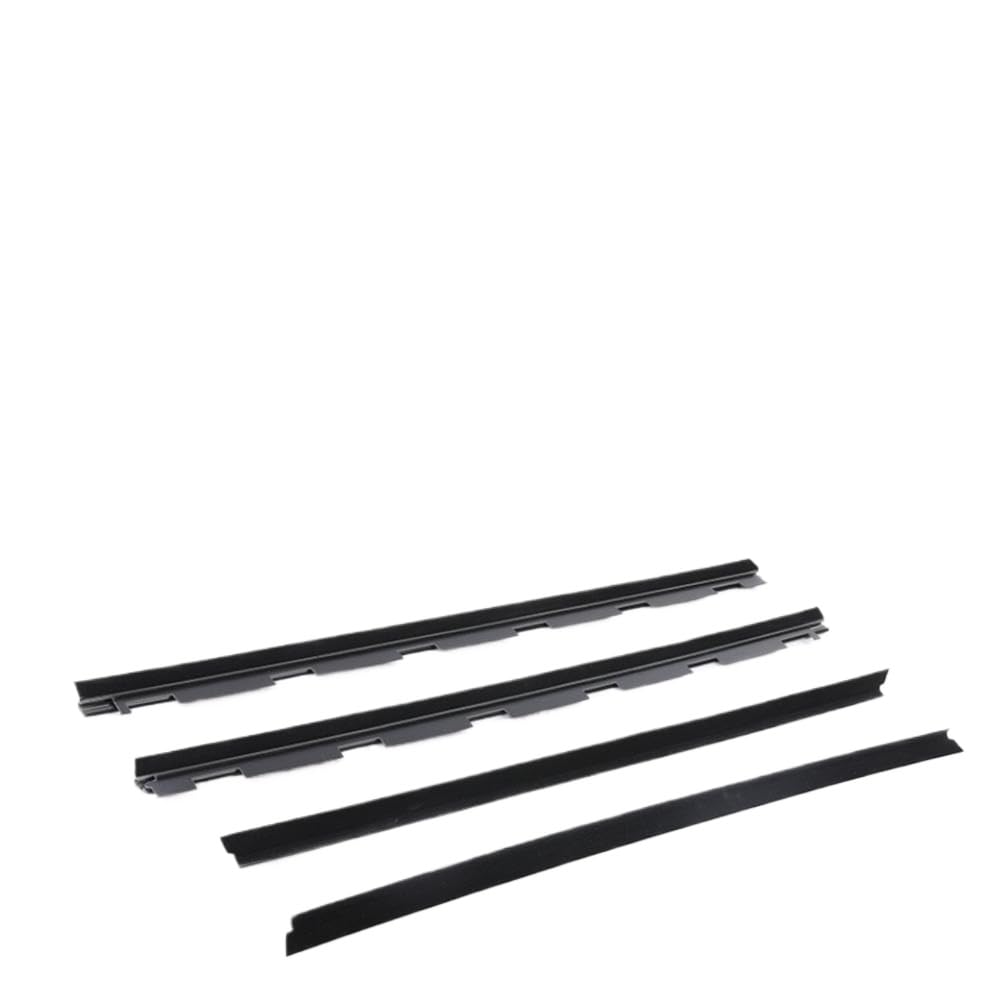 Tazvawwsn Onecolor 4 Piece Inner And Outer Window Seal Weatherstrip Black Pvc Compatible With 1988 1989 1990 1991 1992 1993 1994 1995 1996 1997 1998 1999 2000 2001 2002 Vehicles