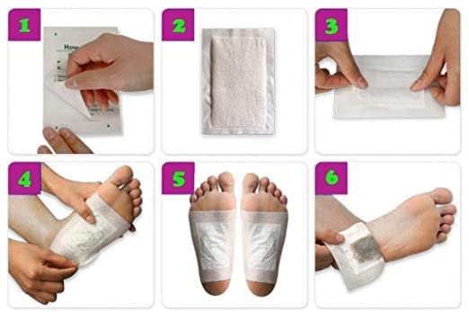 Krupanidhi Detox Foot Patches, Pain Free Foot Pads for Stress Relief Sleep, Remove Toxins Cleansing Detox Foot Patches Kit for Release Body (Pack of 10) 3