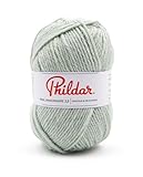 Coloris : VERT - OPALINE Phildar - Pelote de Laine Phil Imaginaire 3,5 - Laine à Tricoter - 50% LAINE,50% ACRYLIQUE - Aiguille n°3.5 - Couleur OPALINE
