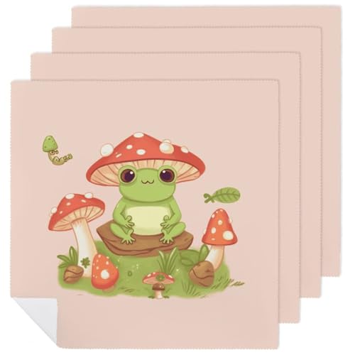 Servilletas de Tela Estampado Floral 18.7x18.7in Pack 4 miniatura 1