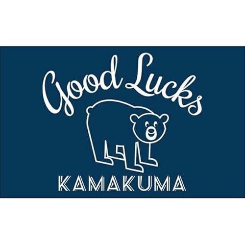 [XLサイズ]鎌倉の人気キャラクターカマクマのスウェット(ネイビー)とTOTEバッグ