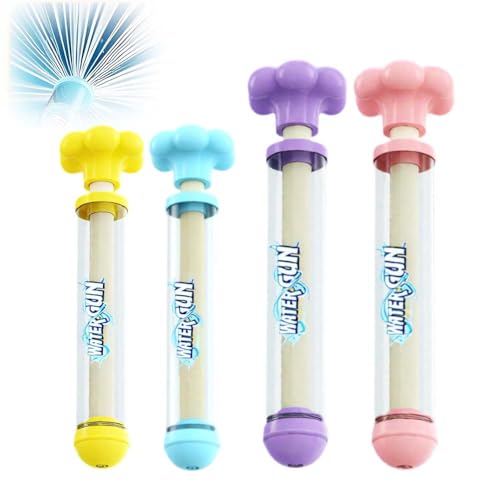 2026 Neu Wasserpistole 4 Pcs Fireworks Water Gun Wasserspielzeug Kinder Outdoor Romantische Feuerwerk Water Squirter Outdoor Spielzeug zum Baden Pool Party (4 Pcs)
