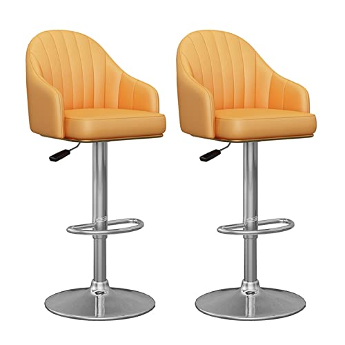 Tabouret de bar réglable avec dossier confortable pour éviter le mal de dos