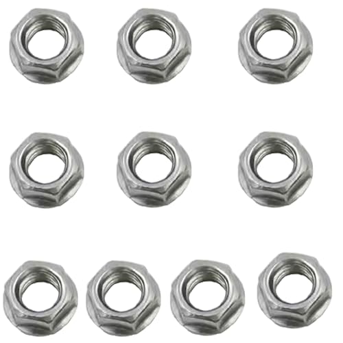 10 Pcs Battery Terminal Nuts for Toyota Nissan GM