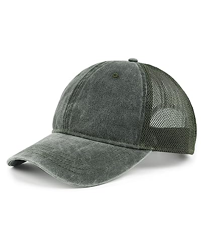 Zylioo Gorra De Camionero Vintage Xxl Para Cabeza Grande, Gorras Lavadas Para Correr, Tamaño 60-65 Cm, Gorra Deportiva De Verano, Verde Militar., Xxl Zylioo Gorra De Camionero Vintage Xxl Para Cabeza Grande, Gorras Lavadas Para Correr, Tamaño 60-65 Cm, Gorra Deportiva De Verano, Verde Militar., Xxl