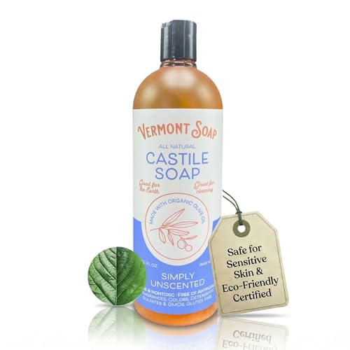 VERMONT SOAP Castile Soap Unscented