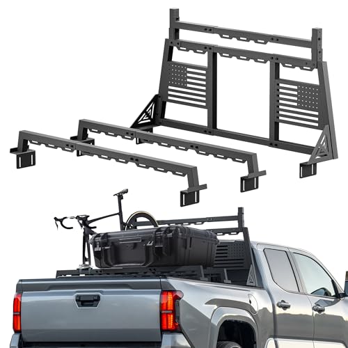 Eyouhz Truck Headache Rack With 2 Cross Bars Compatible With Ford F-150tacoma...