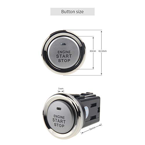 Easyguard Ec009-K-L Pke Car Alarm Remote Start Keyless Entry Push Start Button Shock Alarm Warning For Dc12V Cars #TOP3