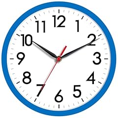 AKCISOT Wall Clock 8 Inch Silent Non Ticking Modern Clocks Battery Operated Analog Small Classic photo AKCISOT Wall Clock 8 Inch Silent Non Ticking Modern Clocks Battery Operated Analog Small Classic