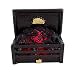 Dolls House Edwardian Sun Glowing Coal Fire Miniature Fireplace Accessory 12V