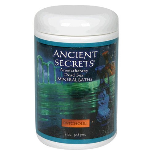 Ancient Secrets Mineral Baths, Aromatherapy Dead Sea, Patchouli, 32 oz (2 Lbs) 908 G by Ancient Secrets