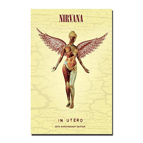 Amazon.co.jp: 子宮の涅槃ニルヴァーナ - シルクポスターの壁写真