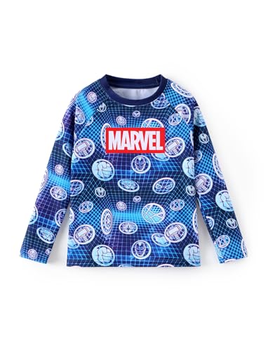 Image of Disney Marvel Spiderman Stitch Rash Guard Shirts Minnie Ariel UPF50+Swim Shirt Boy /Girl Surf Swim Suit Top Kid Swimwear 2-14Y
