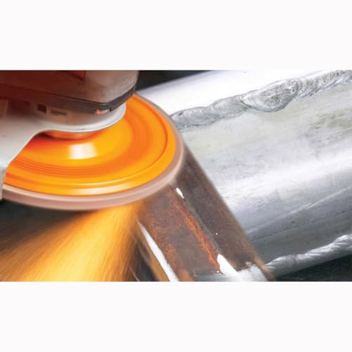 Walter 06A452 4-1/2x5/8-11 Enduro-Flex Turbo Spin-On Discs Fast Grinding Blending Flap Disc Grit 36/60 Type 27S, 10 pack