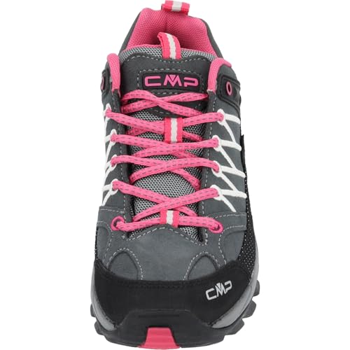 CMP Damen Rigel Low Wmn Schoenen Wp Trekking Wanderhalbschuhe, Grau Grey Fuxia Ice 103q, 39 EU