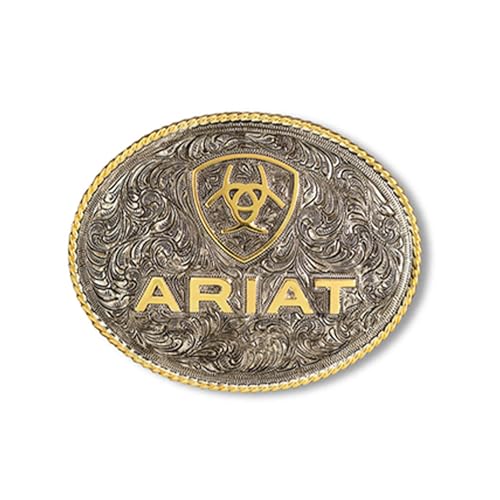 ARIAT Boucle avec logo bouclier doré pour remplacer une boucle usée avec élégance et robustesse