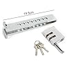 Auto Car Brake Clutch Pedal Lock Stainless Anti-Theft Strong Security UK #5