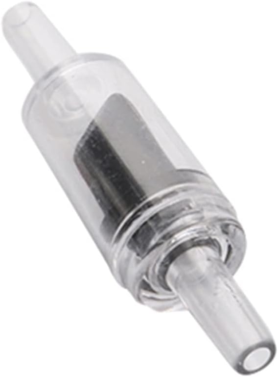 Garden Plumbing Adapter 300 Pcs One-Way Check Valve Aquarium Air Pump Accessories Compatible with 5mm Tracheal Water Pump Accessories (Color : Black)