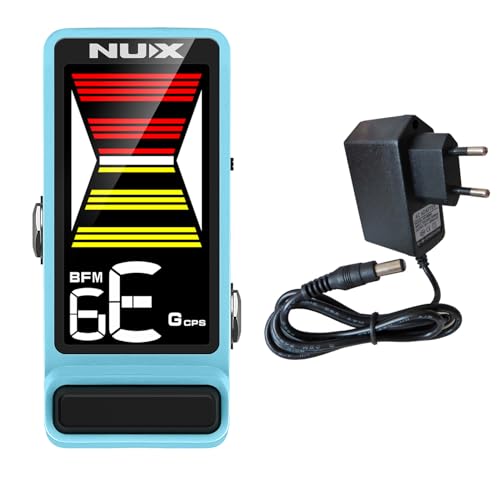 Nux NTU-3 MKII Flow Tune accordeur bleu pour éliminer les pannes de batterie