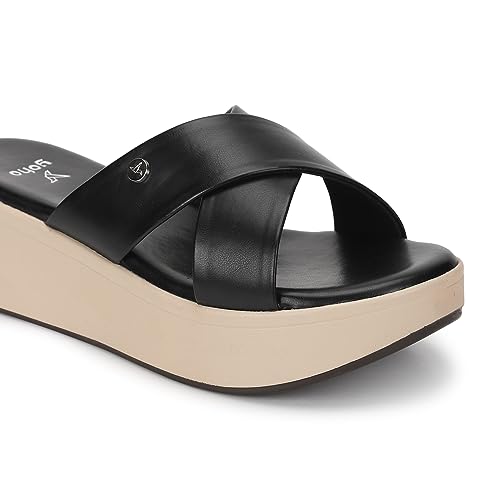Image of YOHO Comfortable Wedges For Women | Latex Cushioning | Stylish & All Purpose | Vibrant Color | Travel Friendly | Modern Design