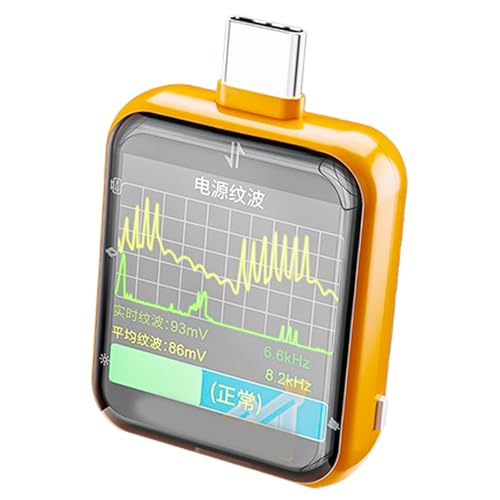Inspector de energía digital premium Tipo C con cristal curvado y conectividad Bluetooth 3