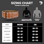 DMoose Fitness Weight Lifting Belt for Lower Back Support - 5mm Thick Genuine Leather Gym Belt for Squats, Deadlifts & Powerlifting - Double Prong Buckle with 10 Holes Adjustability for Men & Women - Image 5