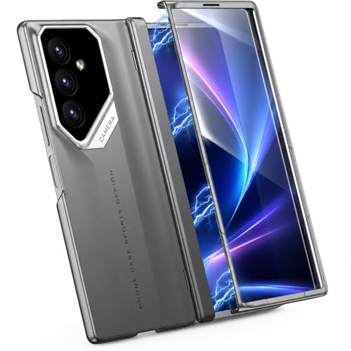 Coque Galaxy Z Fold 5 avec film frontal intégré et cadre mat