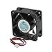 Ruilogod 60mm x 25mm 24V DC Ball Bearing PC Case CPU Cooler Wentylator