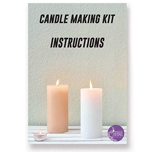 Image of Asian Hobby Crafts Candle Making Wicks 150 Pcs - Wax-Coated Cotton Wicks with Metal Bases, 3 inch, 5 inch, 7 inch (50 Each) - DIY Candle Kit for Soy, Paraffin, Gel, Pillar, Decorative & Handmade