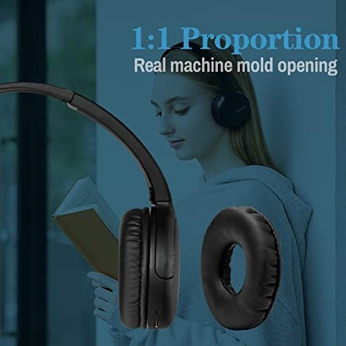 Professional EarPads Cushion for Sony WH-CH510 Replacement Ear Pads Comfort Quiet Over-ear Headphones with Softer Leather Noise Isolation Foam