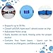 Sporti Progressive Back Float, Swim Belt Bubble Adjustable Belt & Layers, Floatie with Multiple Layers for Kids Swim Trainer - Multi