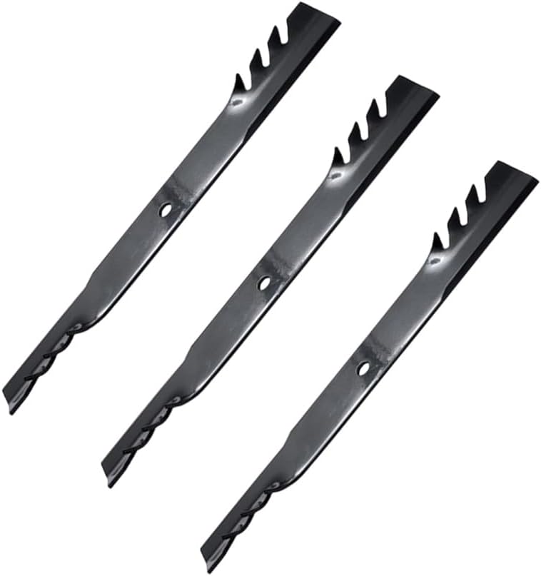 Miniatura 2 de (GB) 794230 (3) Cuchillas de cortacésped Gator originales OEM Hustler de 60 pulgadas Super Z X-ONE HD Raptor SD 793935, 793935X, 794214, 794214X y