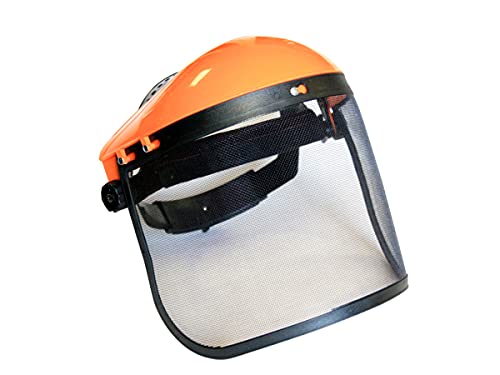 Casque de protection pour tondeuse, débroussailleuse, coupe-bordure, masque avec maille 83093