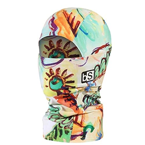 Image of BLACKSTRAP Kids' Hood ExoHinge Balaclava Ski Mask, Helmet Compatible, Keeps Kids Comfortable and Warm