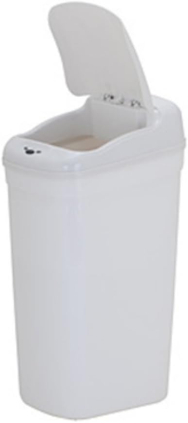 Nine Stars DZT-33-1 Touchless Plastic 8.7 Gallon Trash Can