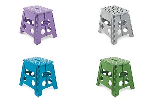 centralferramenta Sgabello Pieghevole in ABS, Colore Assor, 31x20x30 cm