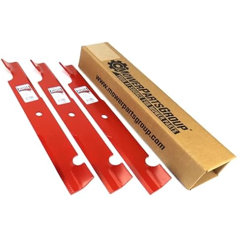 MowerPartsGroup (3) Reaper 54" Blades for Bad Boy MZ Magnum Replaces 038-0005-00 Made in USA Cover