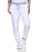 Produktbild MATY FASHION Damen Jogginghose Uni Sweatpants für Training Freizeit Yoga Sporthose aus Baumwolle 4030 (as3, Numeric, Numeric_34, Numeric_38, Regular, Regular, Weiß)