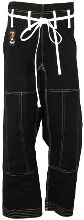 Playwell Martial Arts MMA Ju Jitsu Black Trousers (Competition Grade Quality)