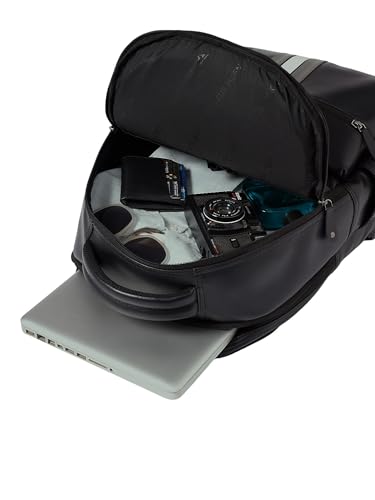 Image of FUR JADEN 15.6 Inch Laptop Backpack I Premium & Durable Vegan Leather I Anti-Theft Pocket I Breathable Air-Mesh I 30L Storage Volume I Men Women I Work Professional & Casual Use