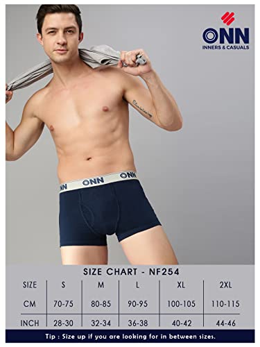 Image of ONN Men's Cotton Boxers (Color & Prints May Vary)
